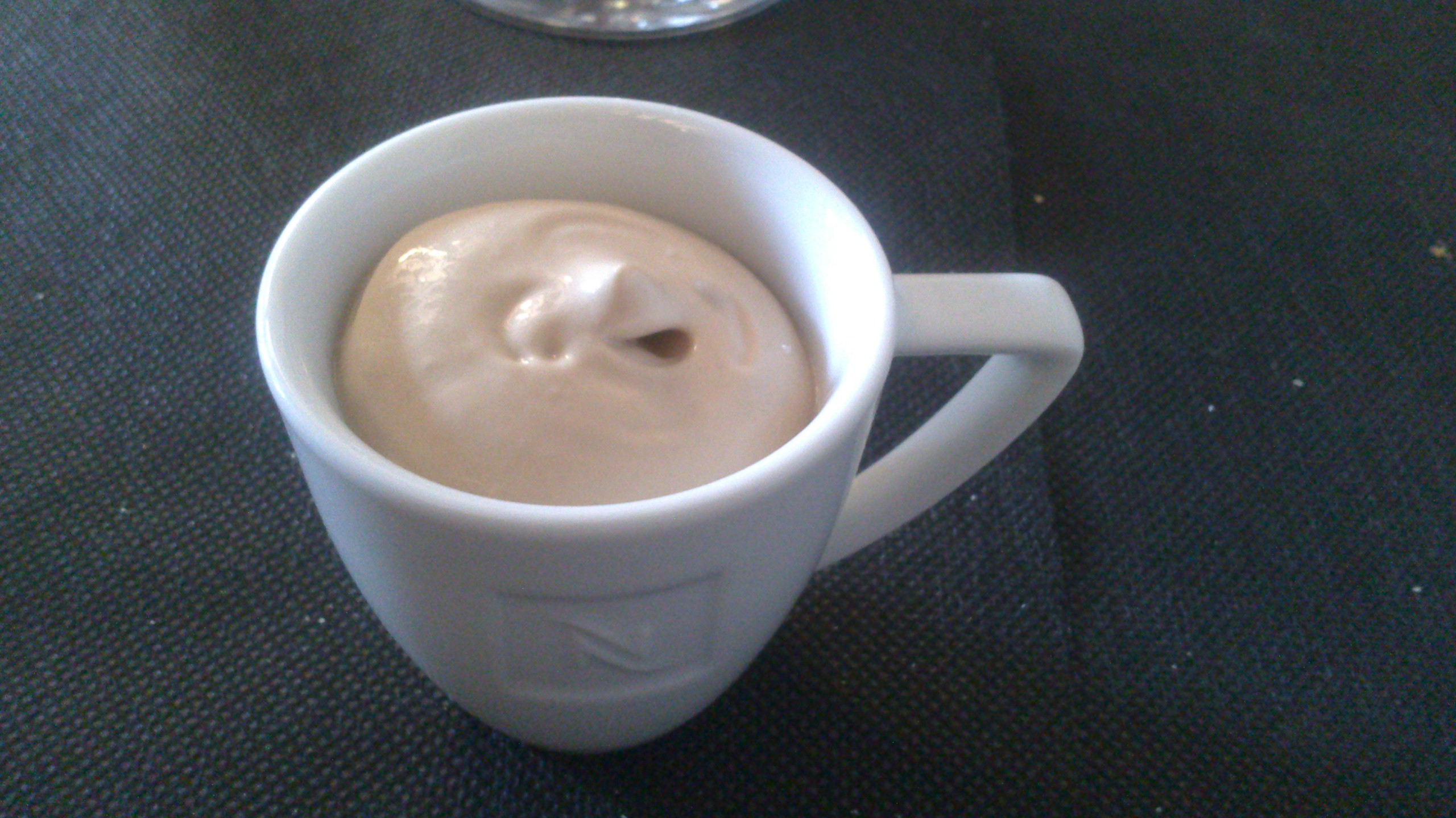 Restaurante La Torruca Versíón del capuchino.